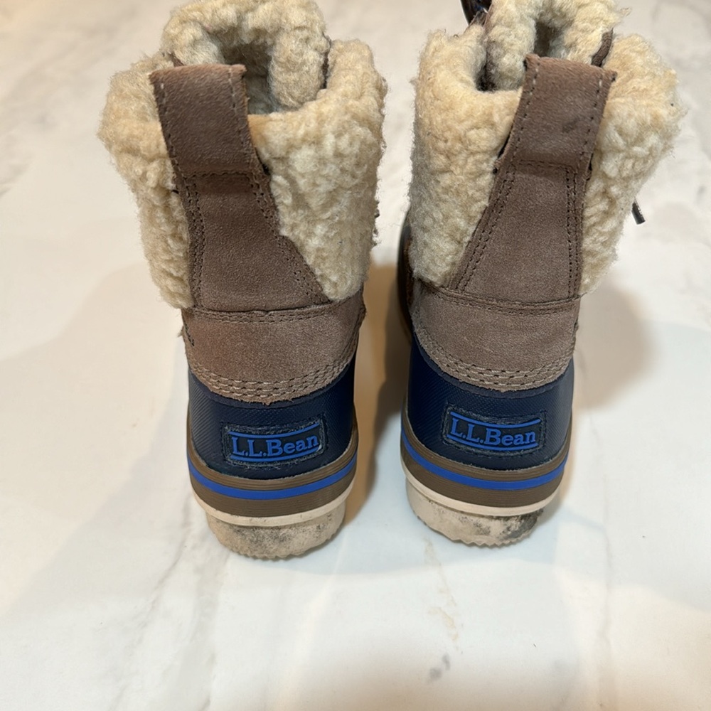 Kids' L.L.Bean Rangeley Sherpa Boots - Picture 2 of 3